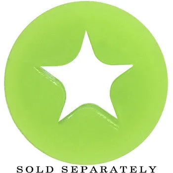 0 Gauge Green Star Silicone Flexible Tunnel