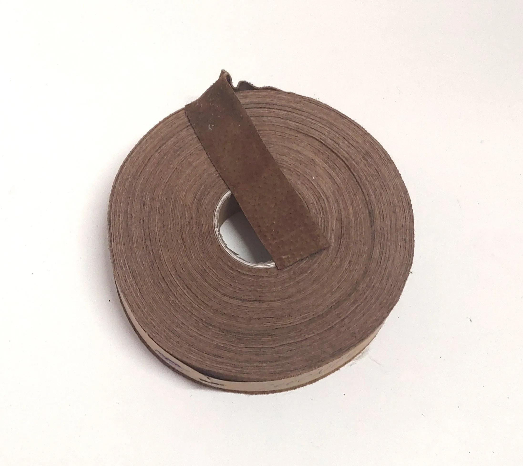1" Flat Nut Split Pig Binding (5 yds) 1000NP4 - edge binding; trim tape brown; nut; hazelnut