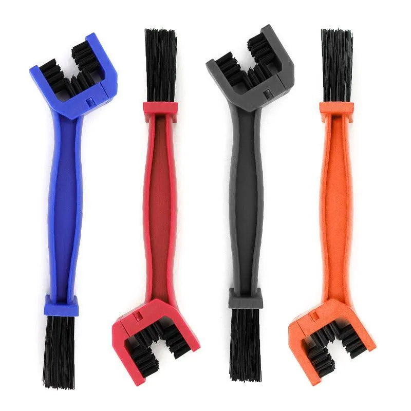 360-Degree Motorcycle Chain Cleaning Brush