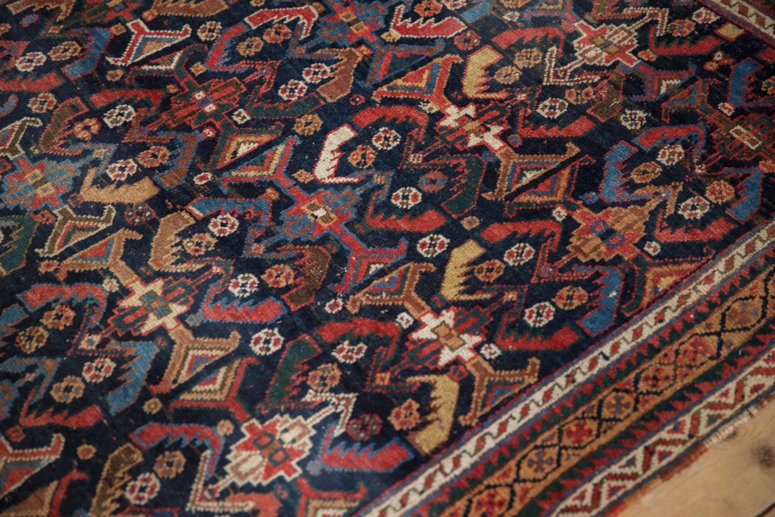 4x5.5 Antique Afshar Rug