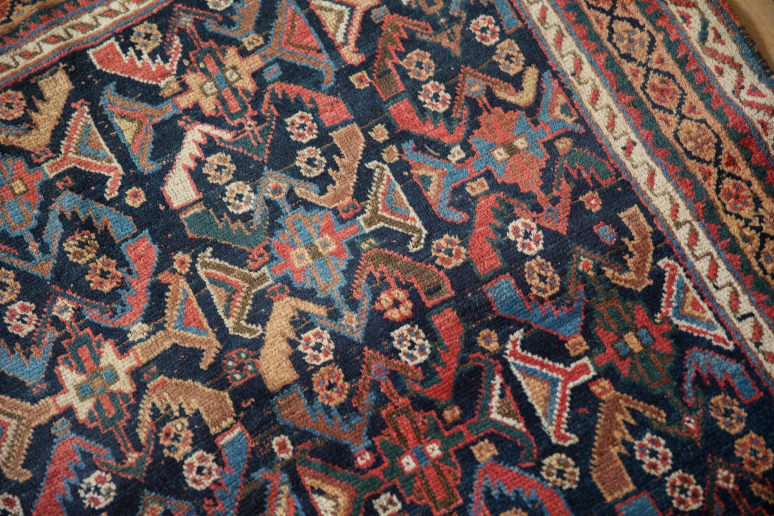 4x5.5 Antique Afshar Rug