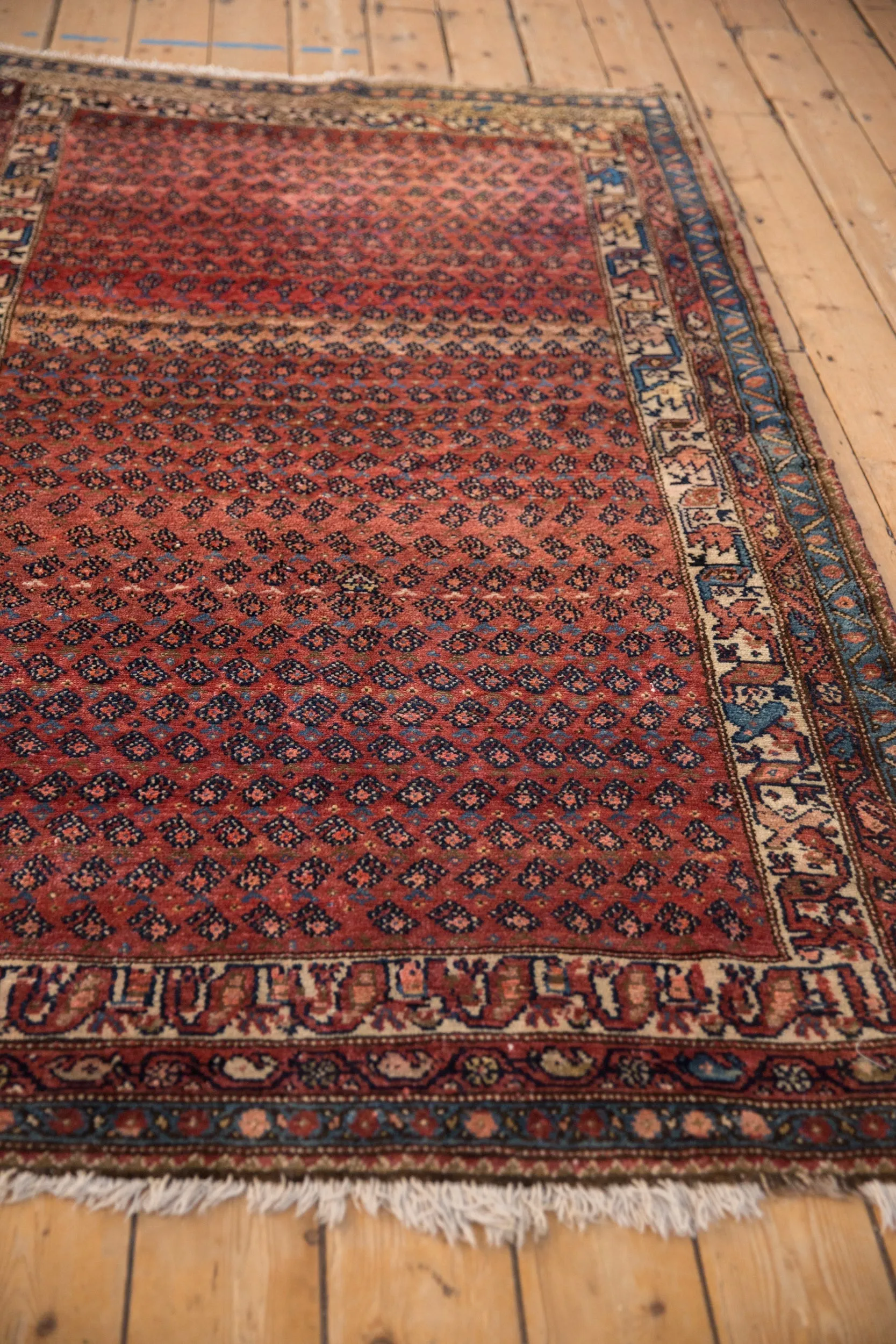 4x7.5 Antique Kurdish Hamadan Rug