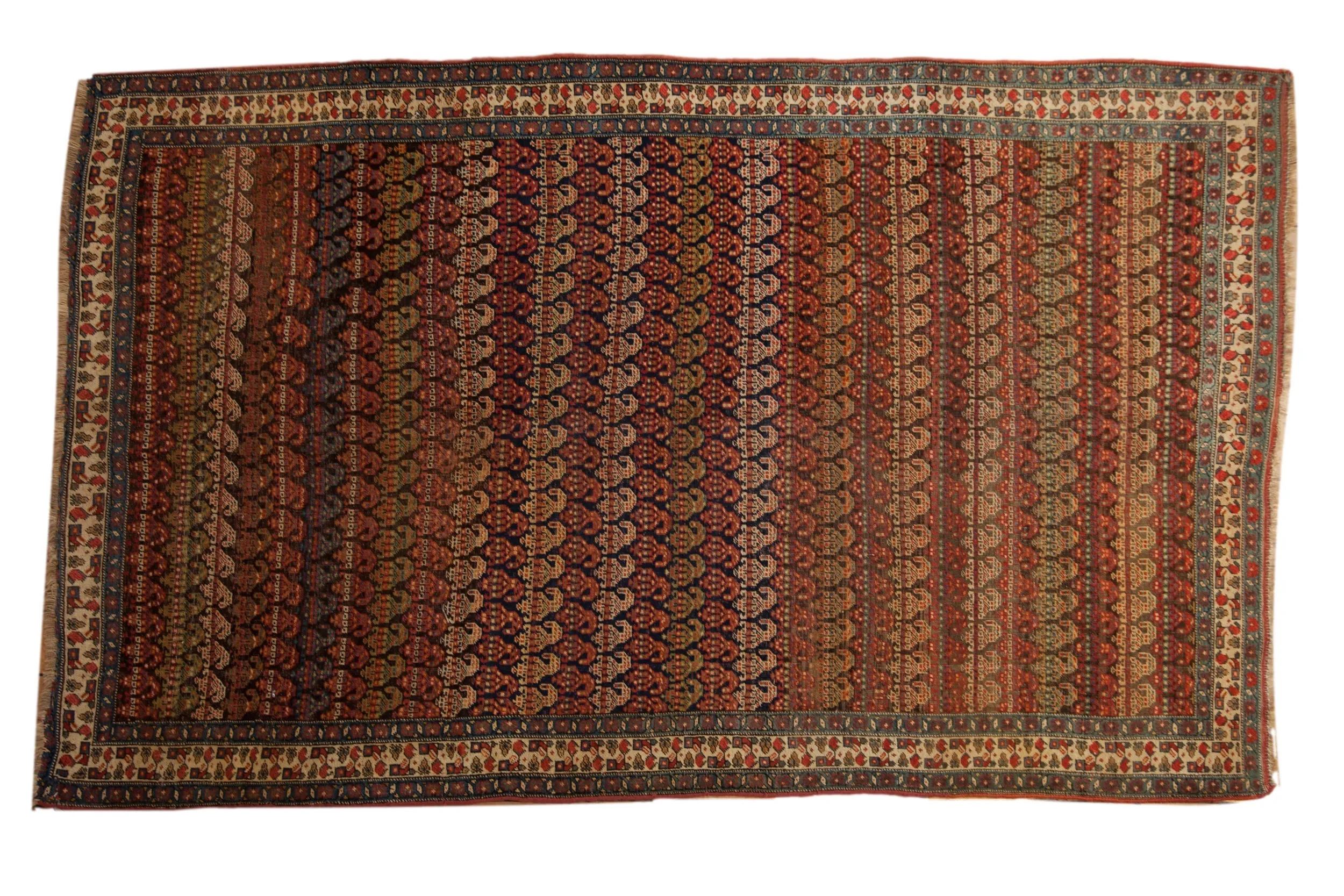 5.5x9 Antique Fine Bijar Carpet