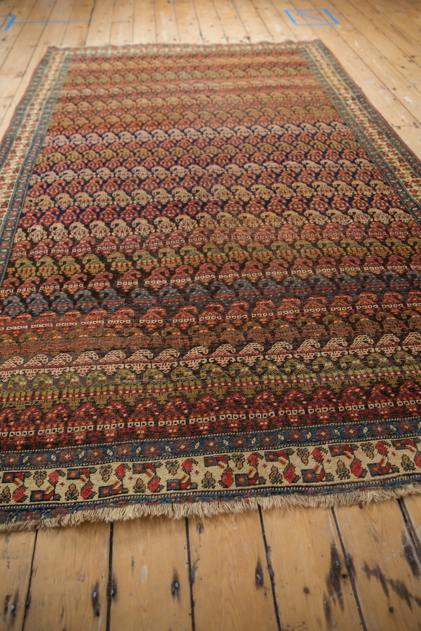 5.5x9 Antique Fine Bijar Carpet