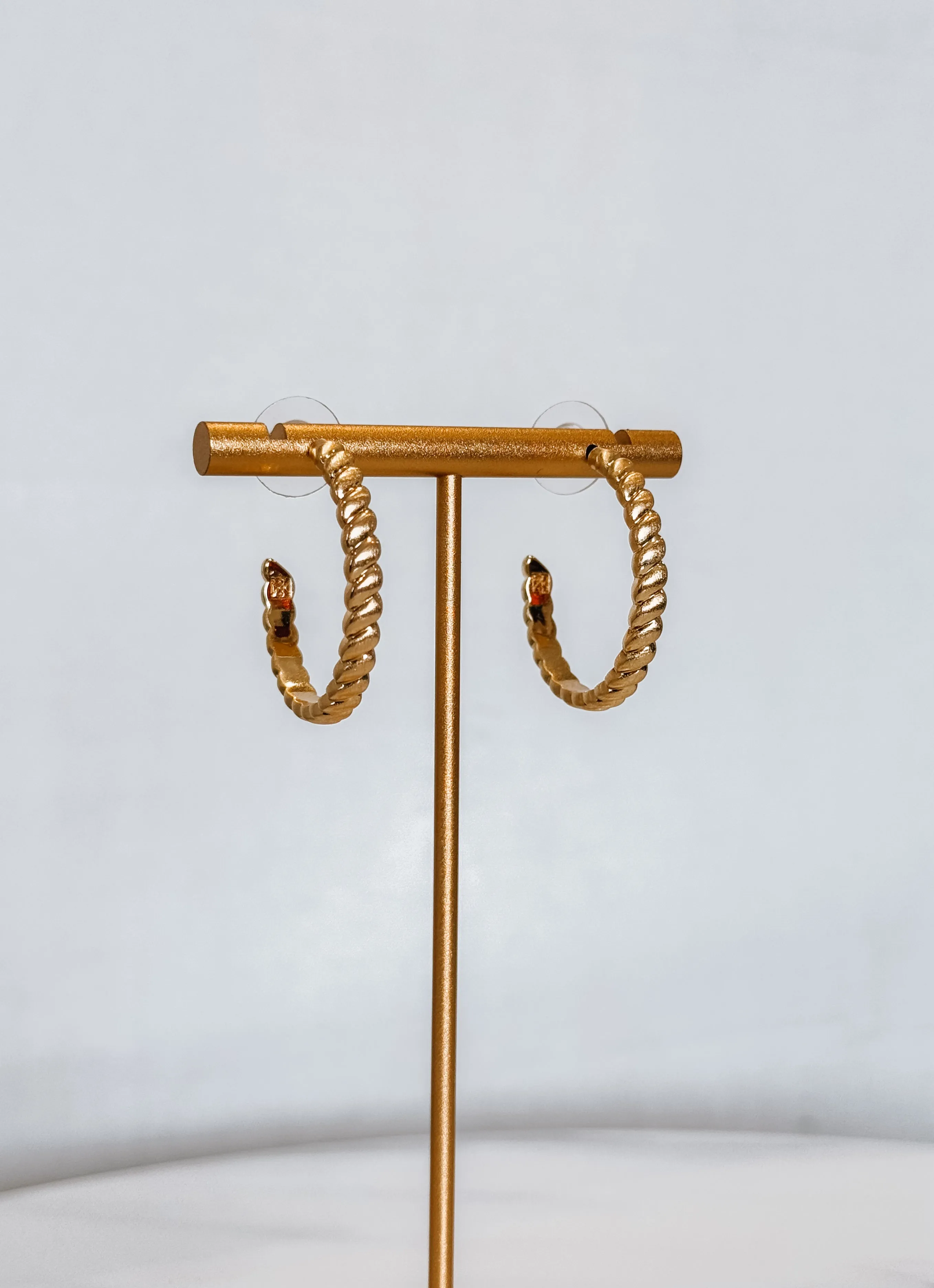 Addison Gold Medium Earrings