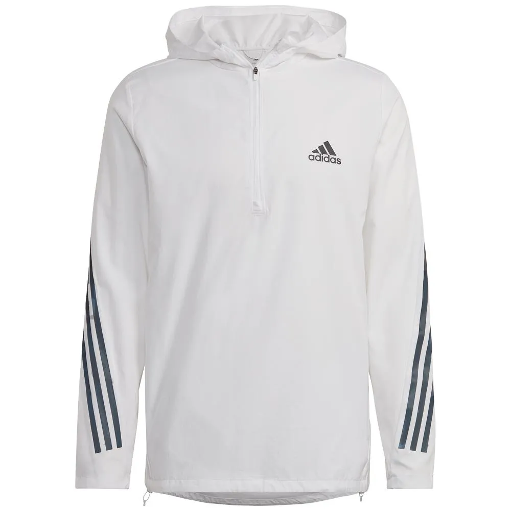 adidas Run Icons 3-Stripes Jacket - White