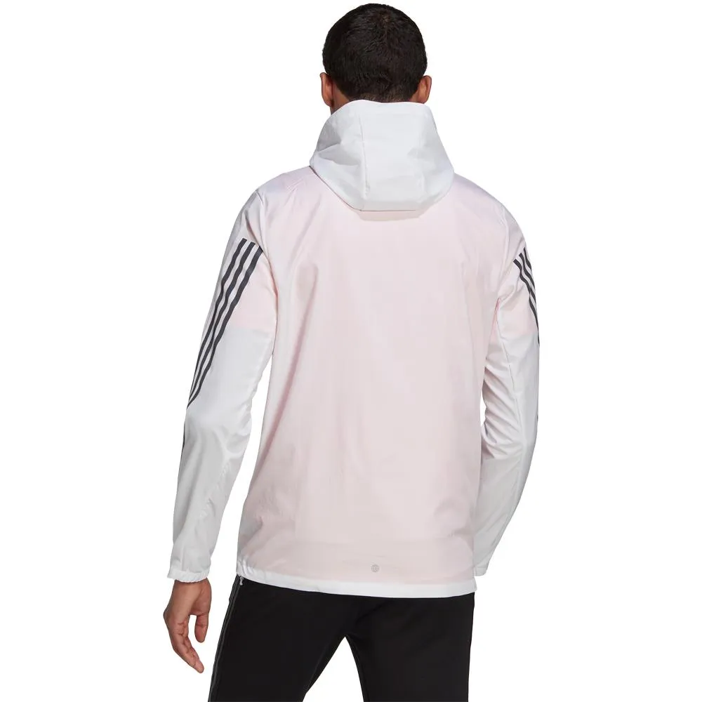 adidas Run Icons 3-Stripes Jacket - White