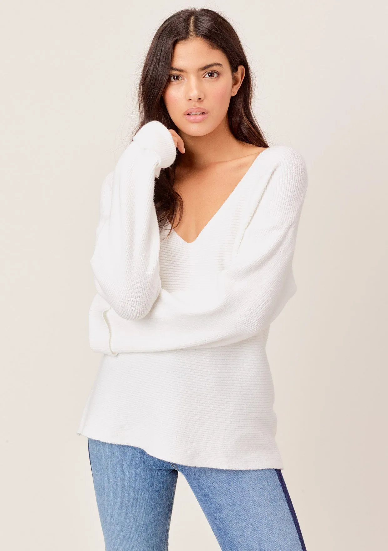 Amaris Slouchy Ribbed Sweater