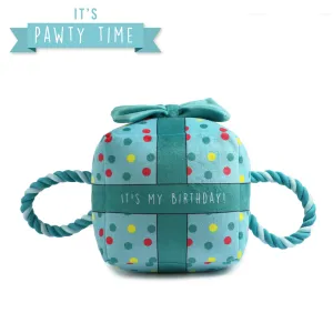 Ancol It's My Birthday Present Dog Toy