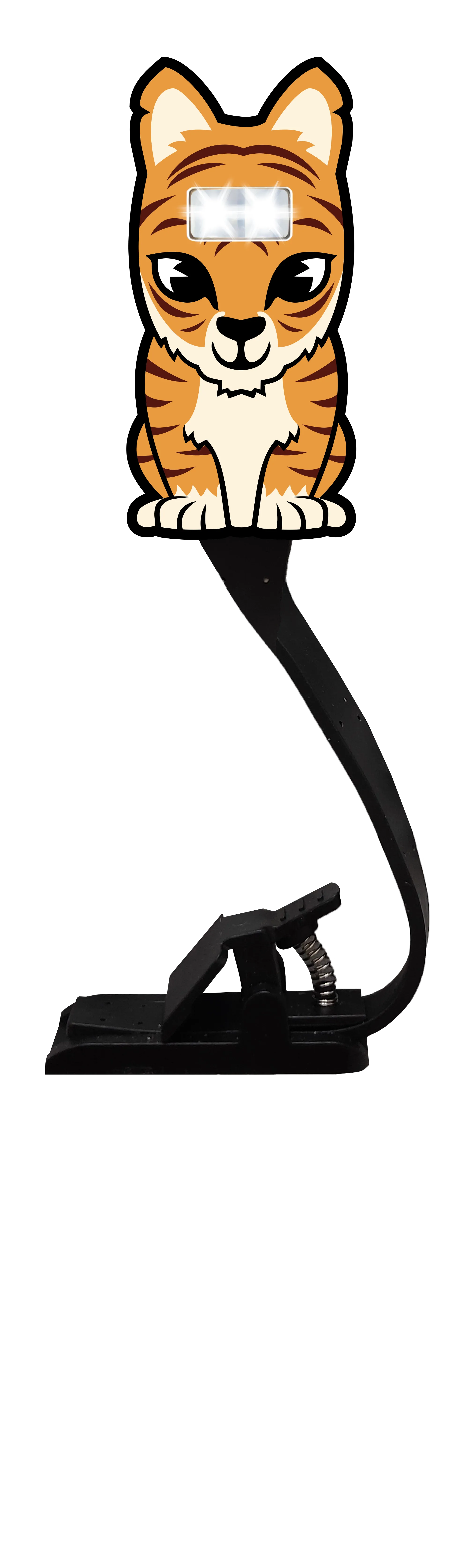 Animal Book Light Rechargeable - Tiger