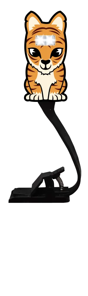Animal Book Light Rechargeable - Tiger