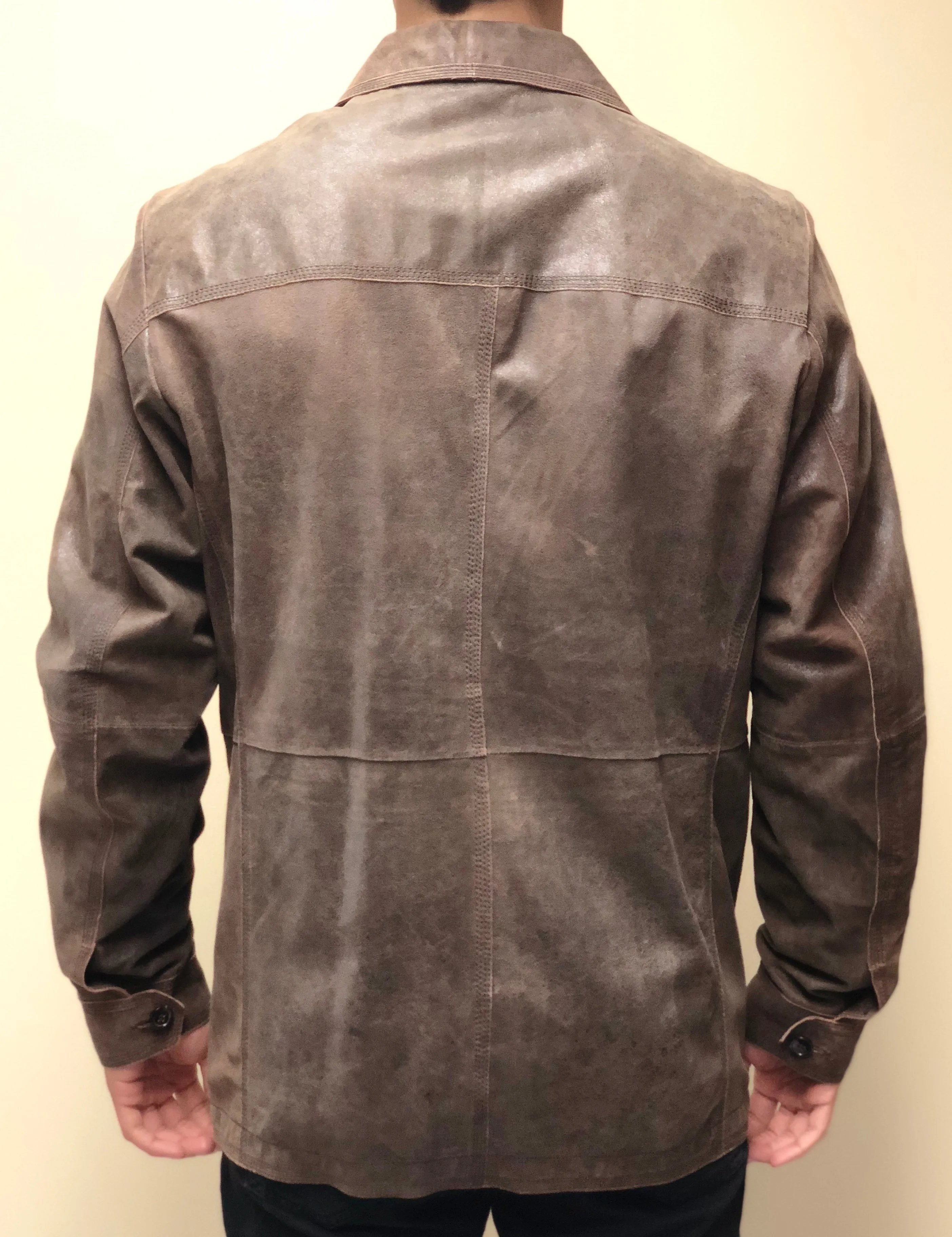 Antique Lamb Suede Jacket