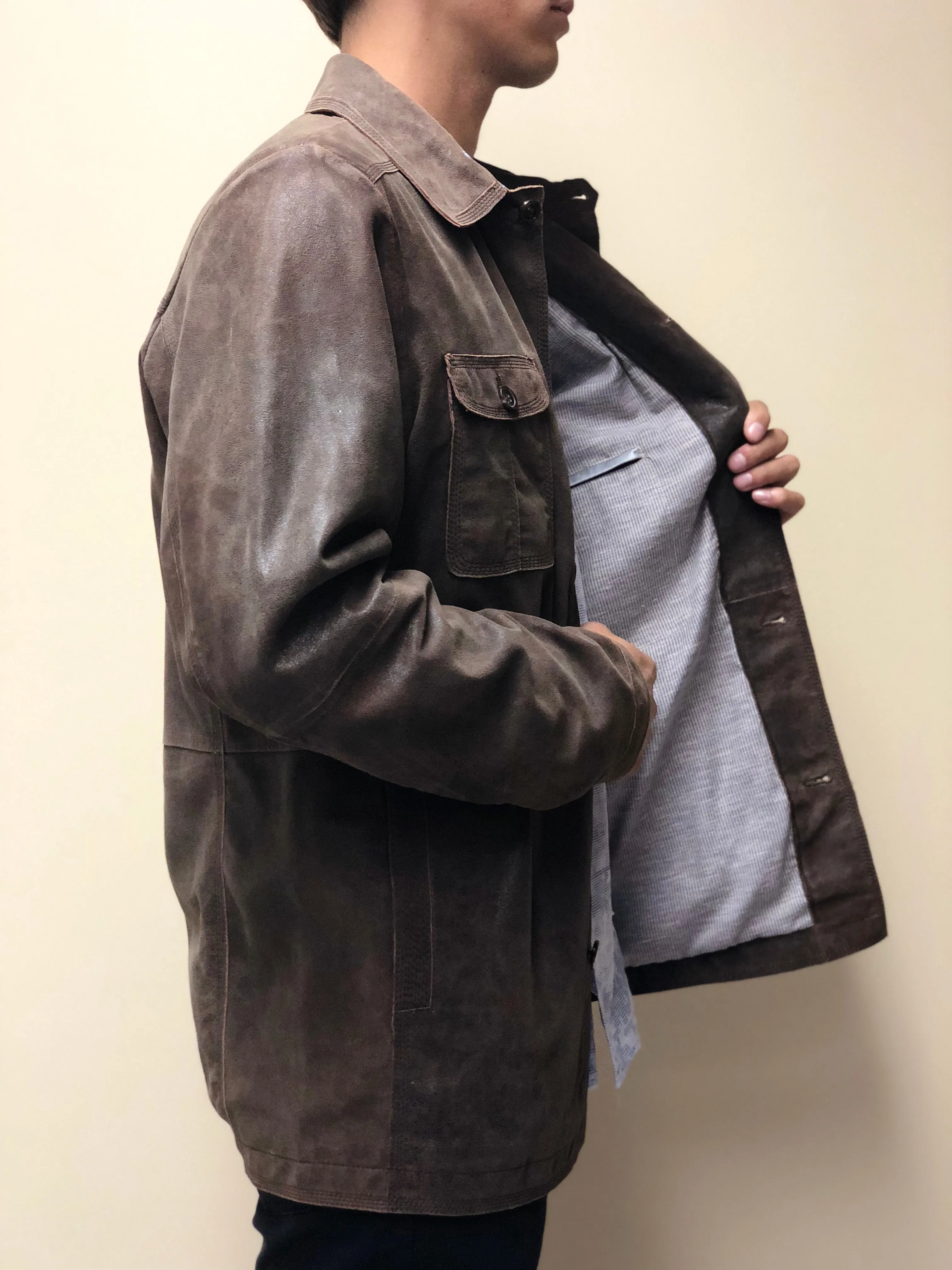 Antique Lamb Suede Jacket