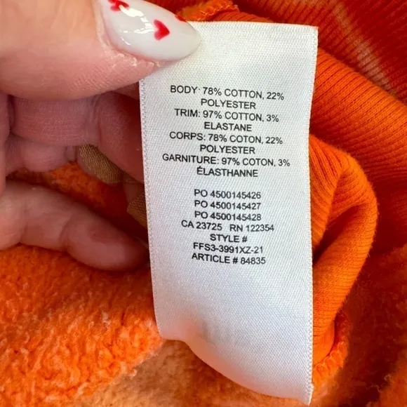 Aritzia Tna Cozy Fleece Boyfriend Full Zip Hoodie