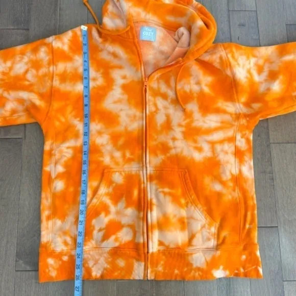Aritzia Tna Cozy Fleece Boyfriend Full Zip Hoodie