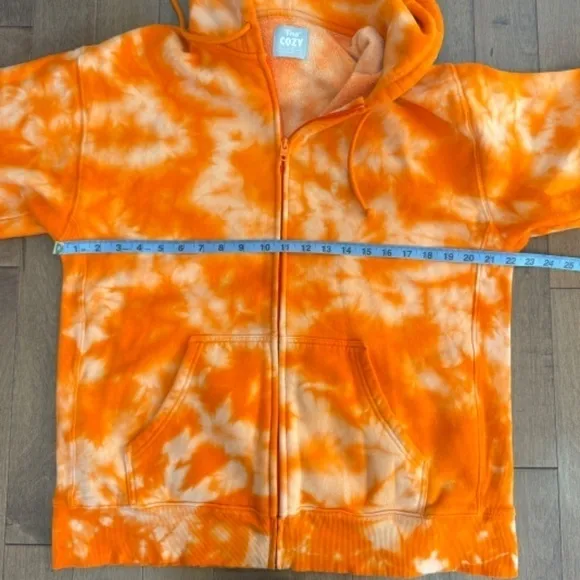 Aritzia Tna Cozy Fleece Boyfriend Full Zip Hoodie