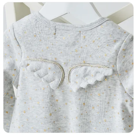 Baby Gold Star Angel Babygrow