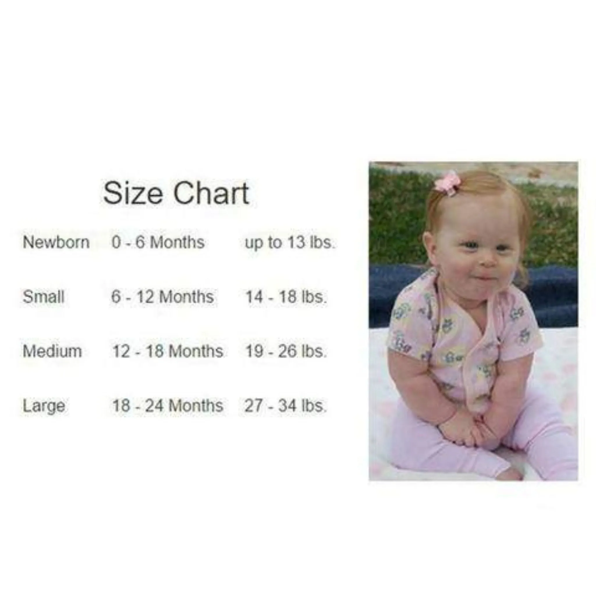 Bambini 8 Pc Girl Layette Baby Clothes Set