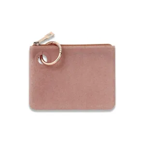 Big O Mini Silicone Pouch Rose Gold Confetti