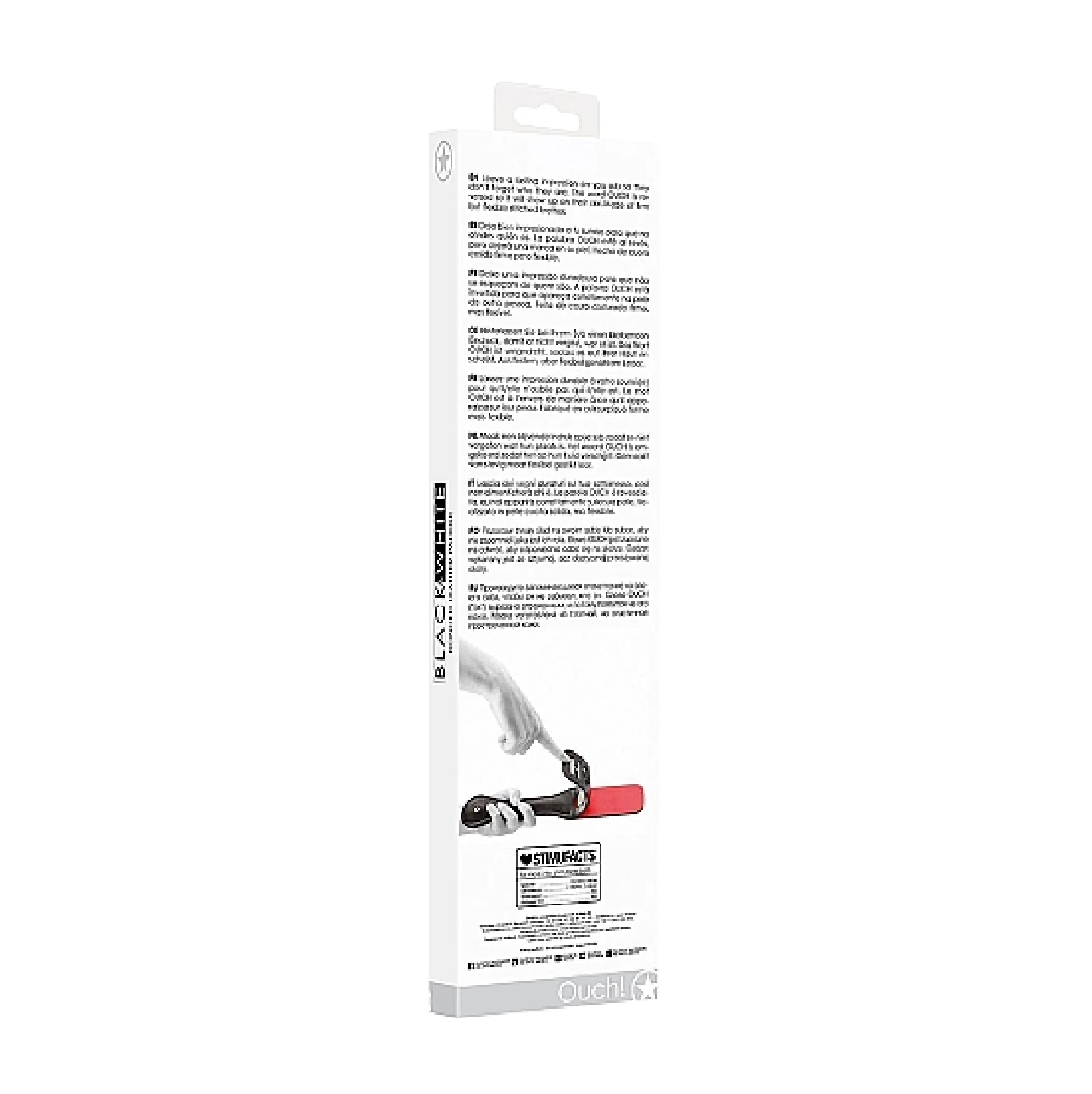 Bonded Leather Paddle "Ouch"