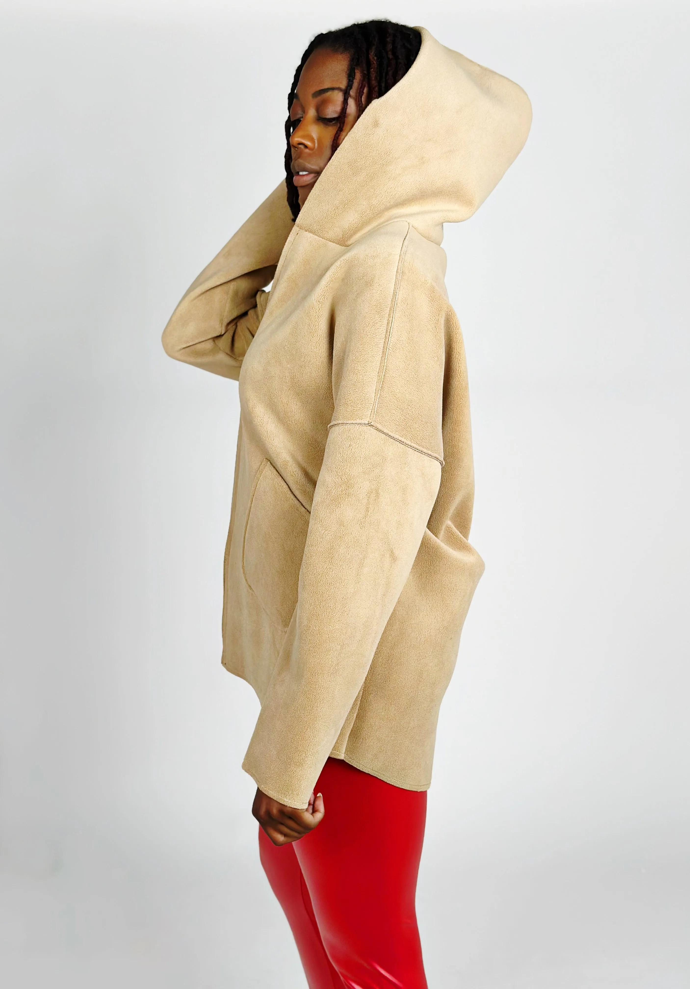 Brown Hooded Coat