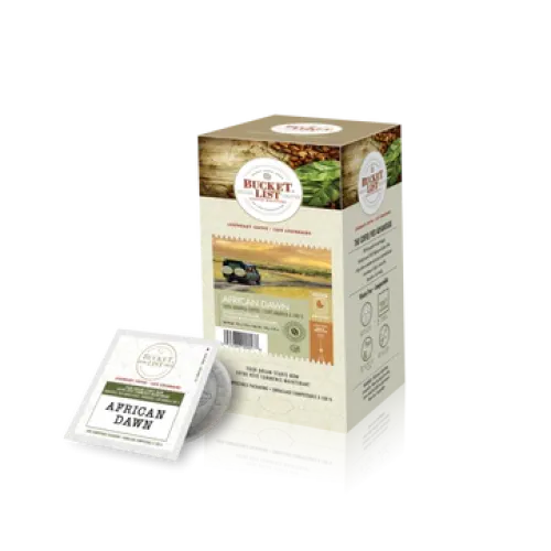 Bucket List African Dawn Soft Pods 18 CT