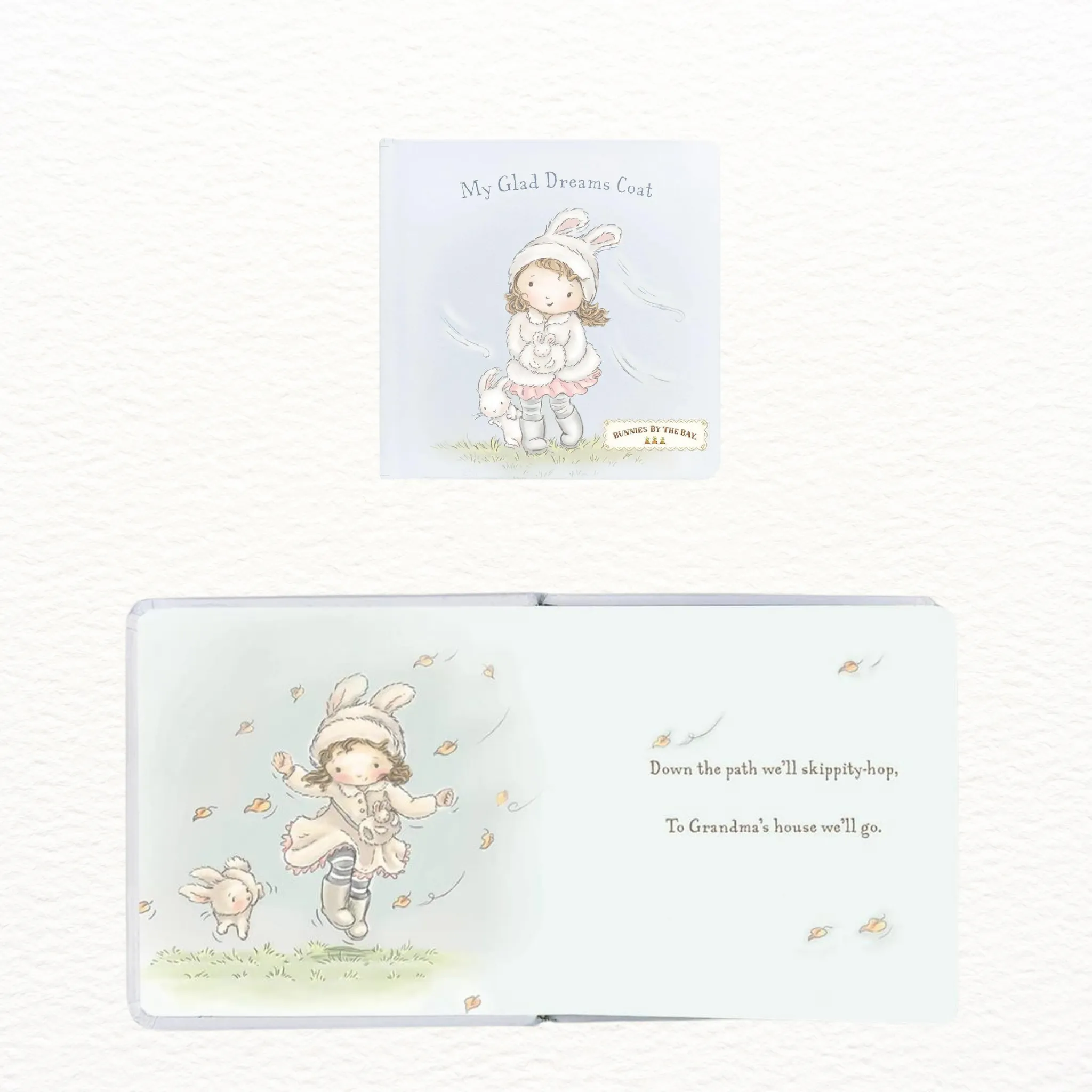 Bunnies by the Bay Glad Dreams Coat and Doll Heirloom Gift Bundle
