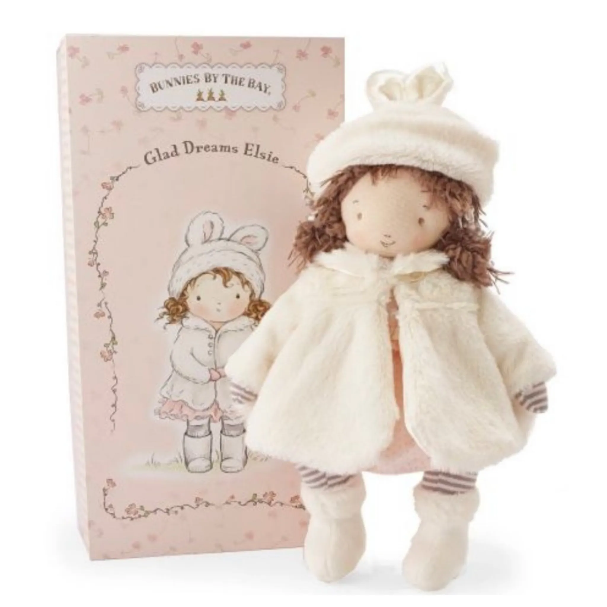 Bunnies by the Bay Glad Dreams Coat and Doll Heirloom Gift Bundle