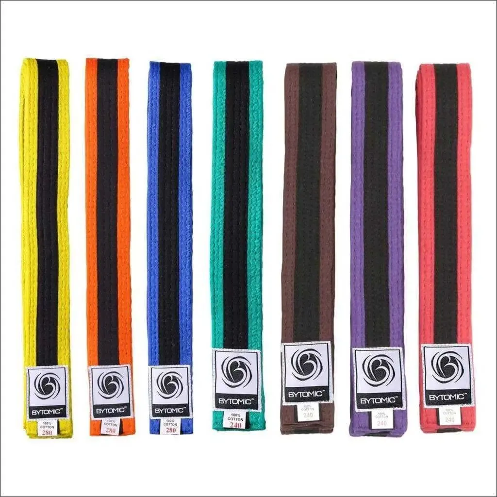 Bytomic Black Stripe Belt Pack of 10