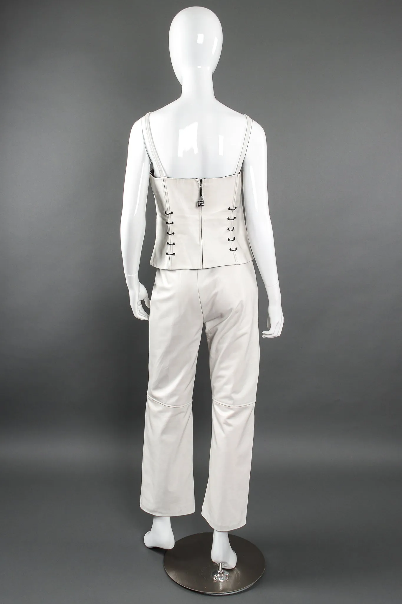 Chained Leather Tank & Pant Set