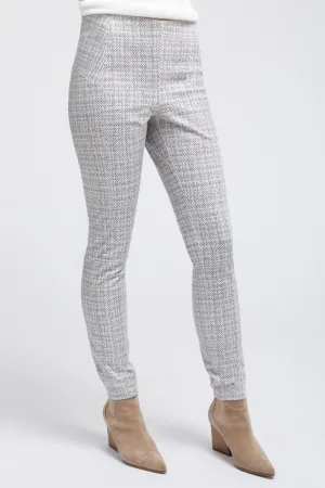 Chantal  Seamed Legging - Glitter Plaid Suede: FINAL SALE