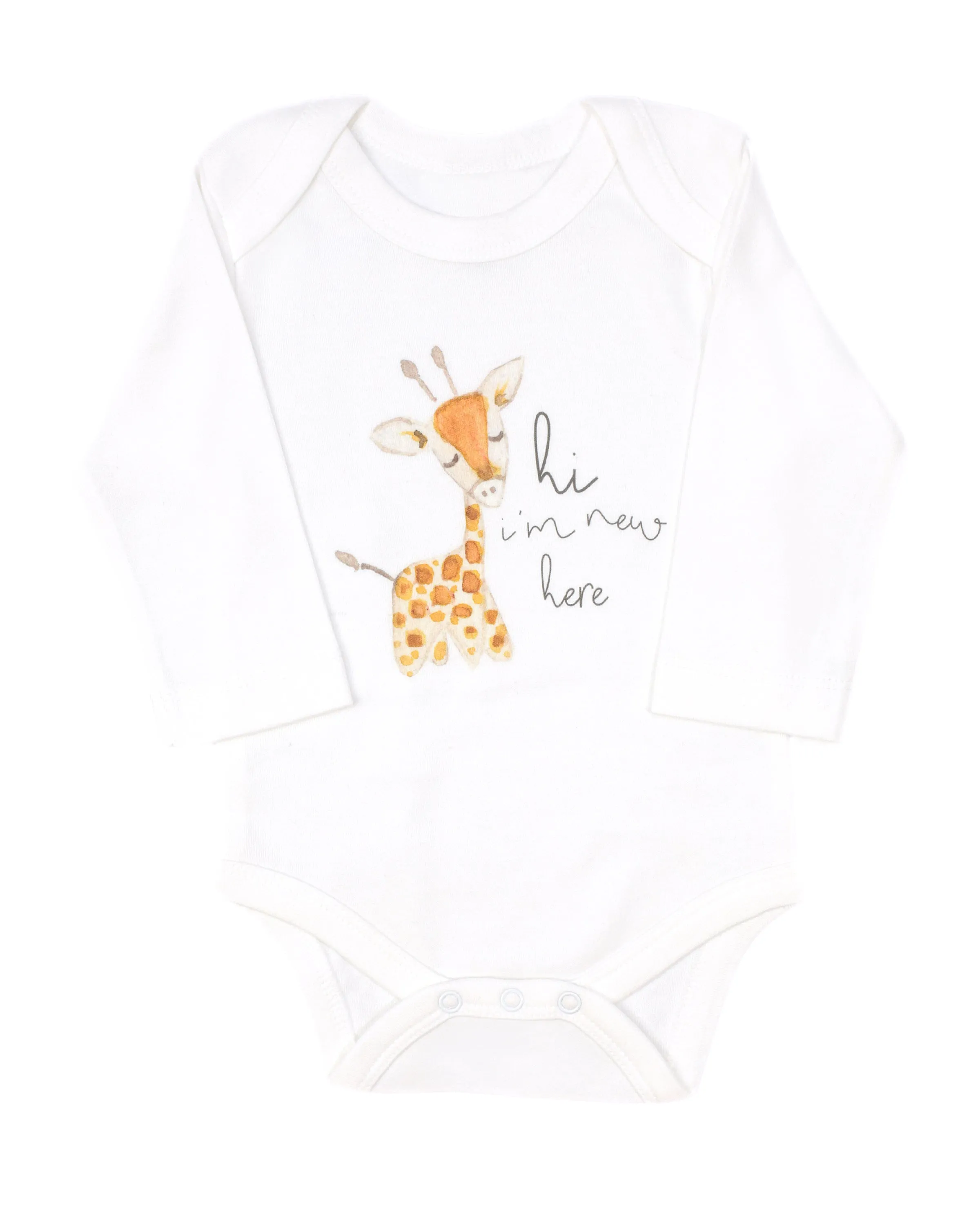 Charley the Giraffe | Organic Baby Gift Basket 8pcs | Gender Neutral