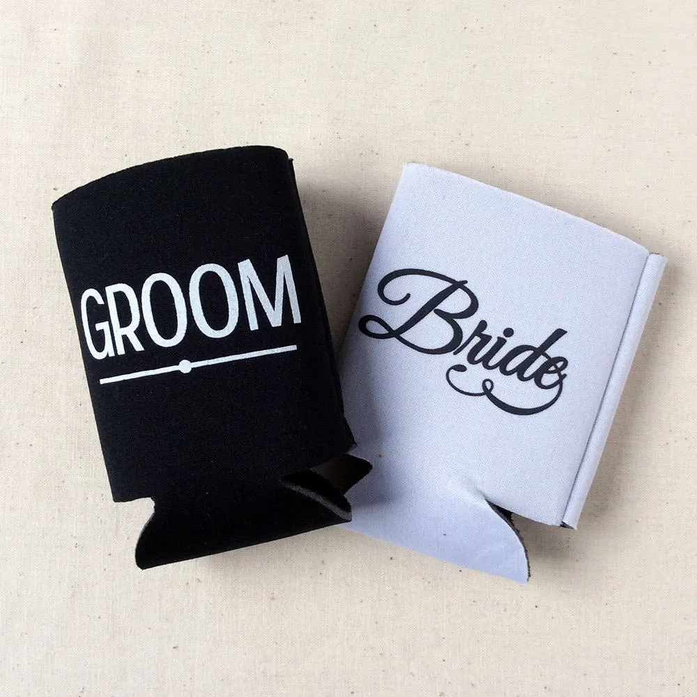 Cheers to Many Years - Wedding Can Cooler #76R