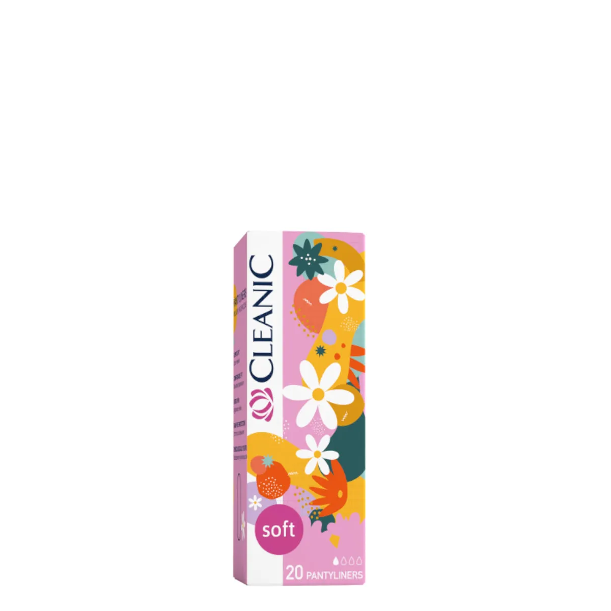Cleanic Soft Panty Liners Unfolded
