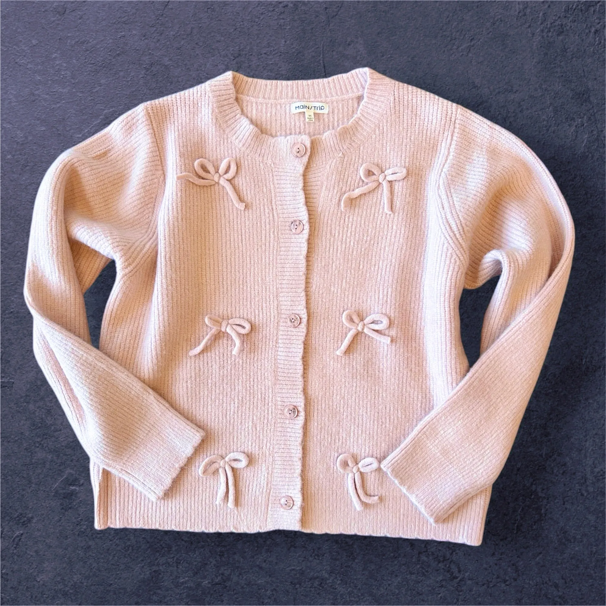 Cozy Bows Cardigan~Final Sale