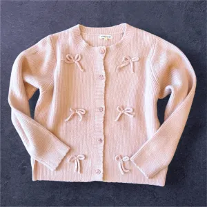 Cozy Bows Cardigan~Final Sale