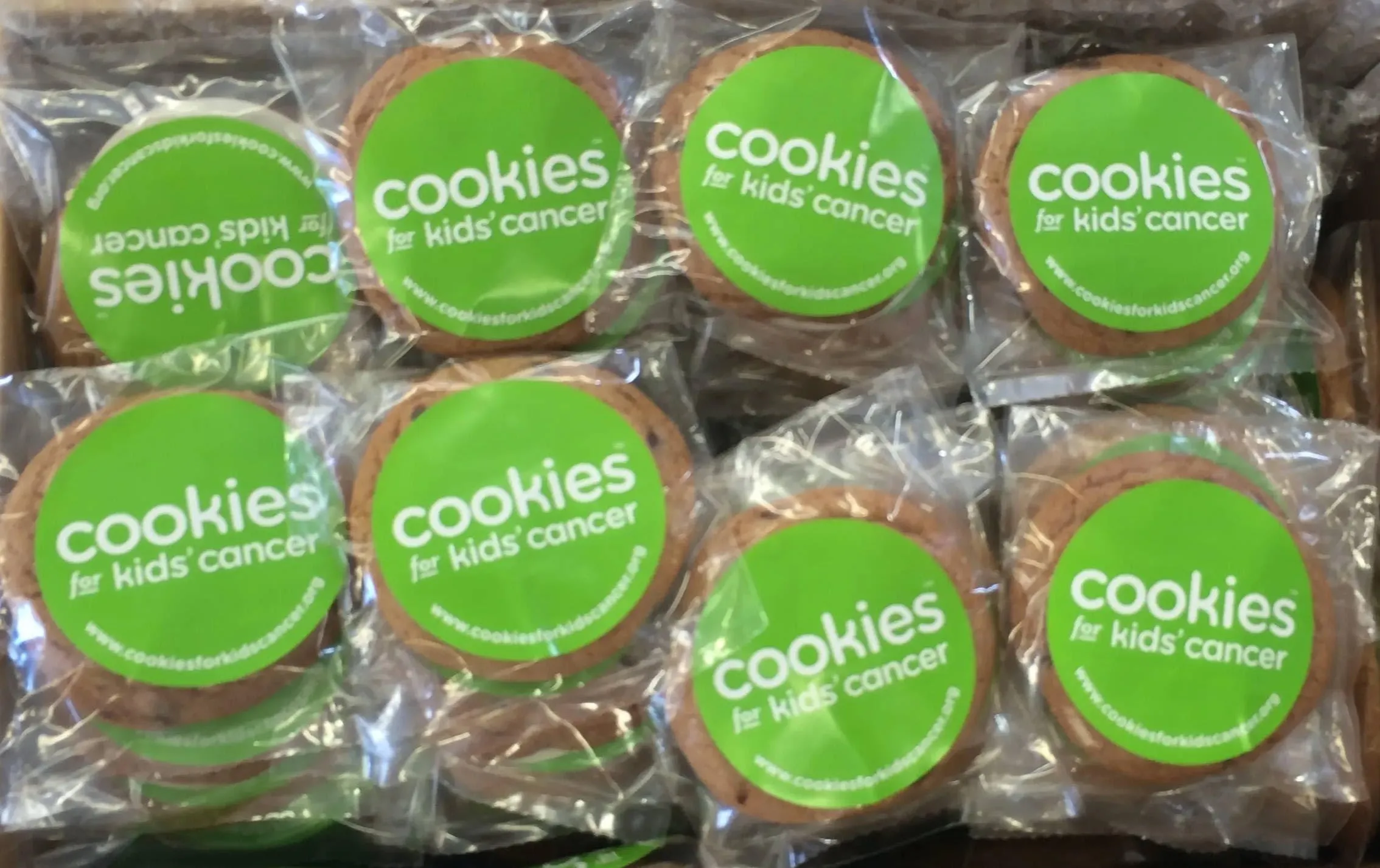 Cozy Care Package with Cookies for Kids' Cancer Cookies