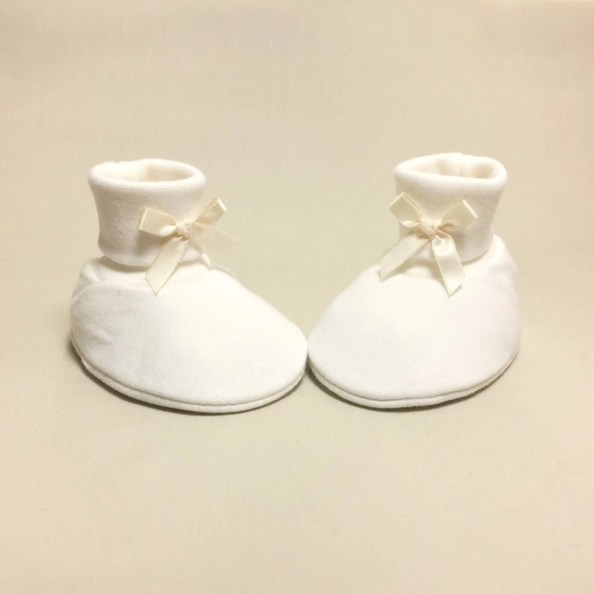 Cream Booties