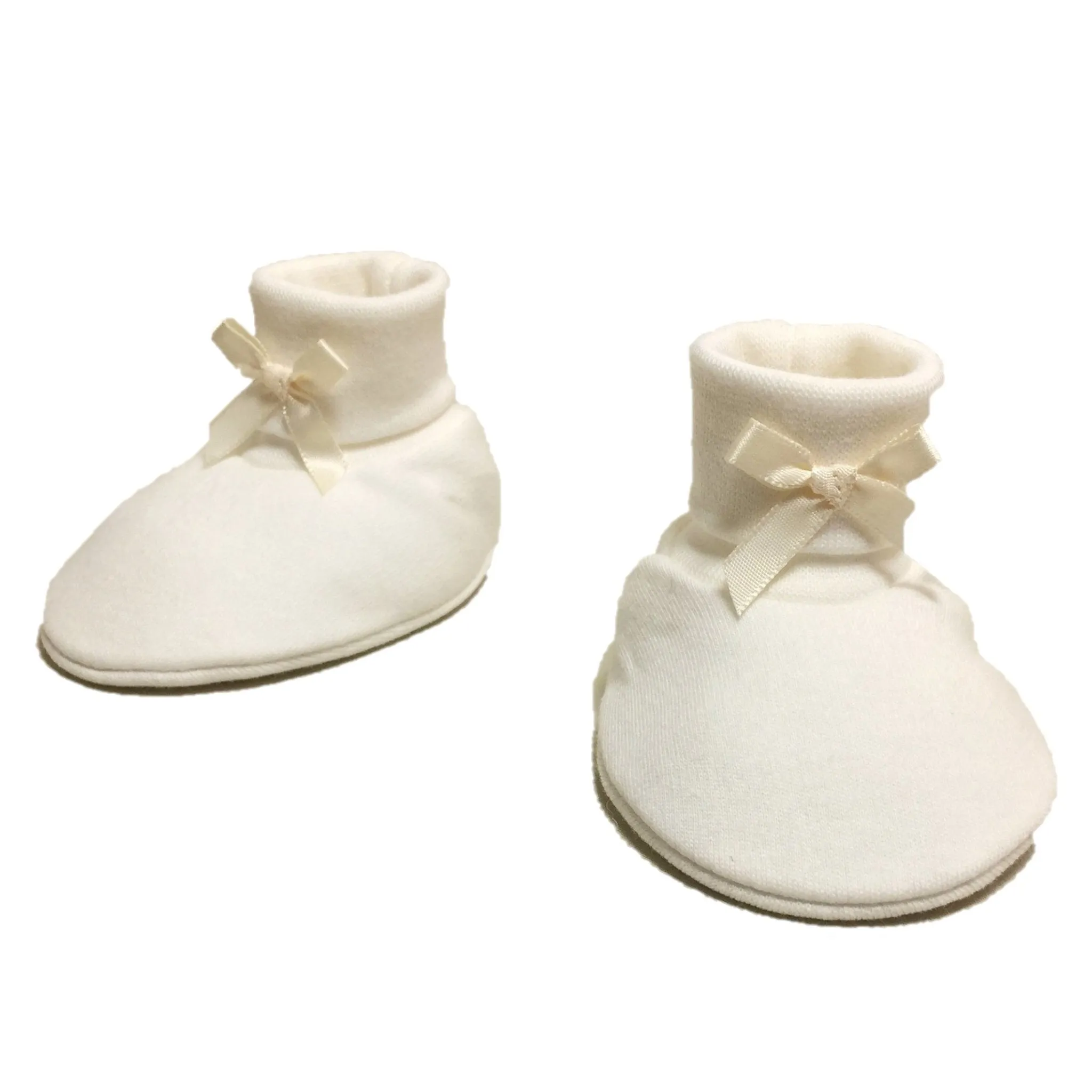 Cream Booties