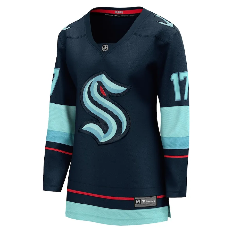 Customized Breakaway Jersey Seattle Kraken Women's