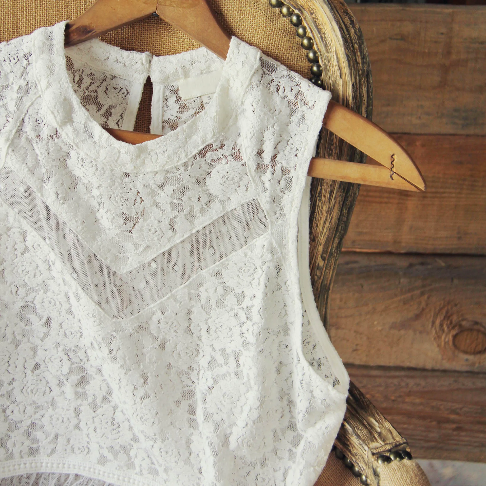 Desert Dawn Lace Tank