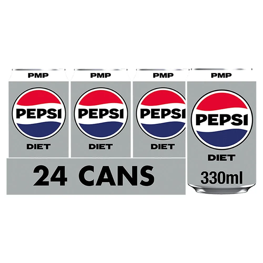 Diet Pepsi PMP 330ml (Case of 24)