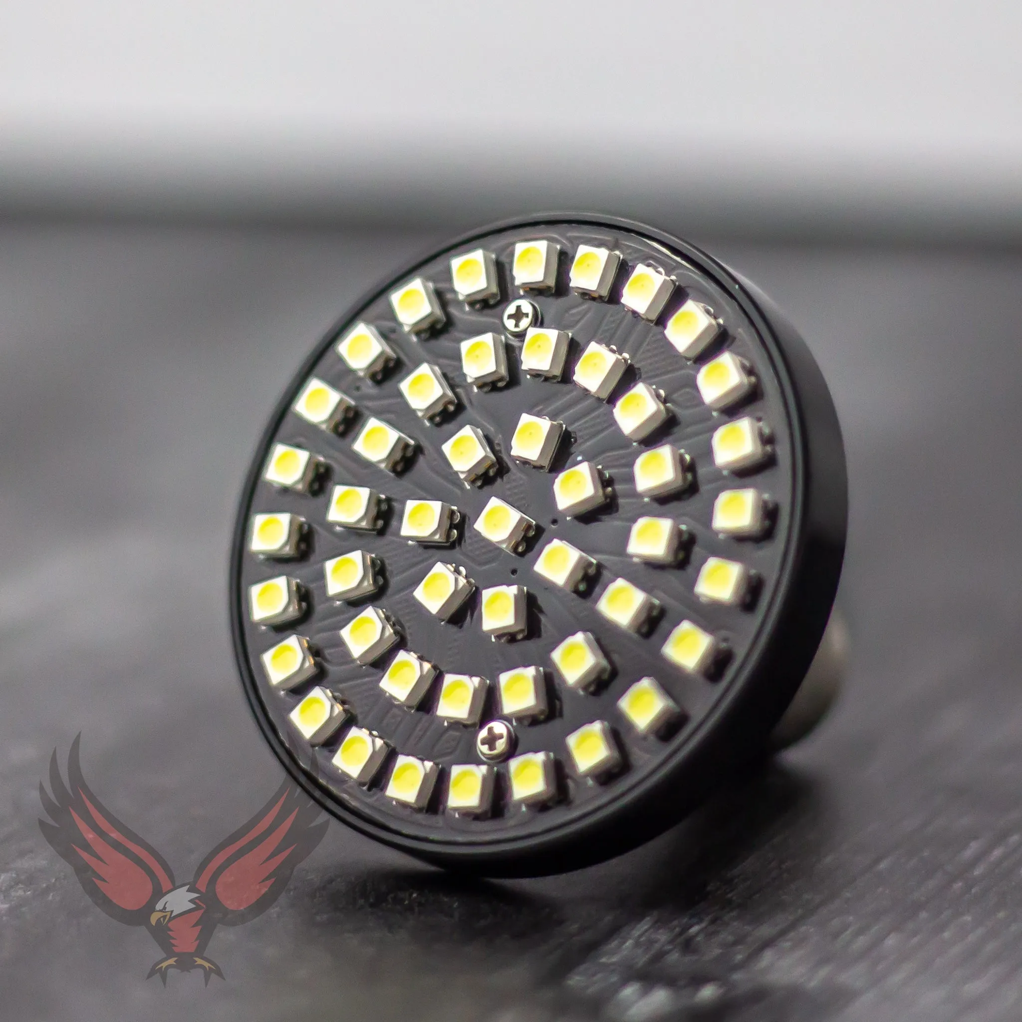 Eagle Lights SUNBURST 2" LED Turn Signals for Harley Davidson and Yamaha Models - Front 1157 / Rear 1156 / Rear LEDs Red