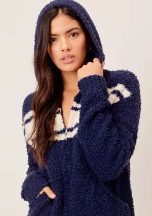 Ella Fuzzy Zip Up Hoodie