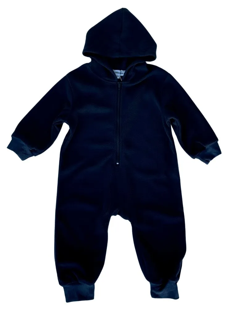 Ezra Hooded Jumpsuit - Midnight Blue