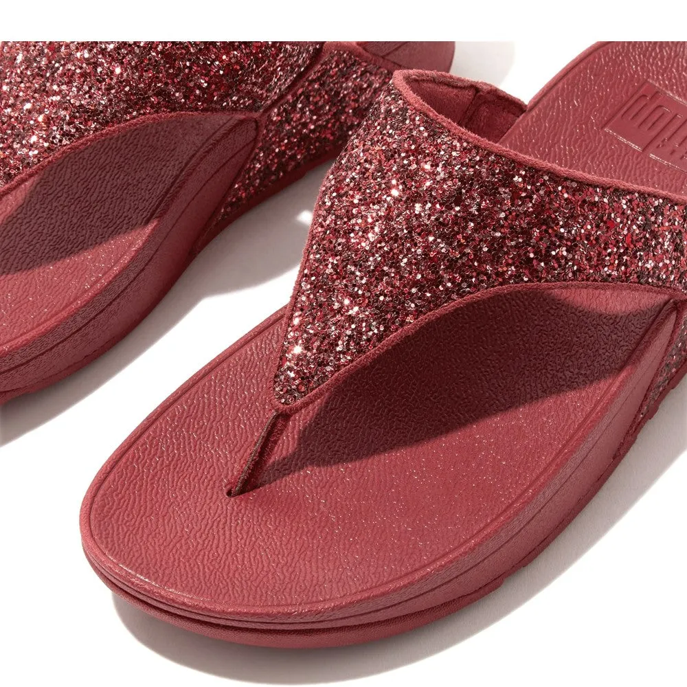 Fitflop Lulu Glitter Toe-Post Sandals