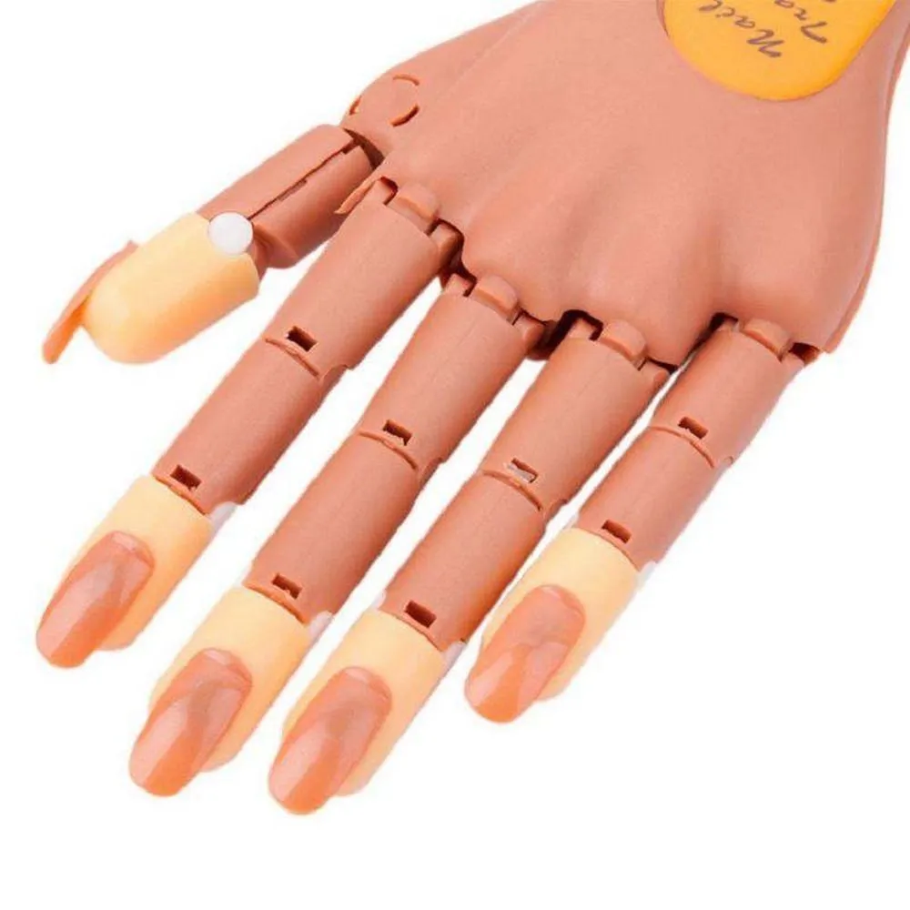 Flexible Nail Trainer Practice Hand