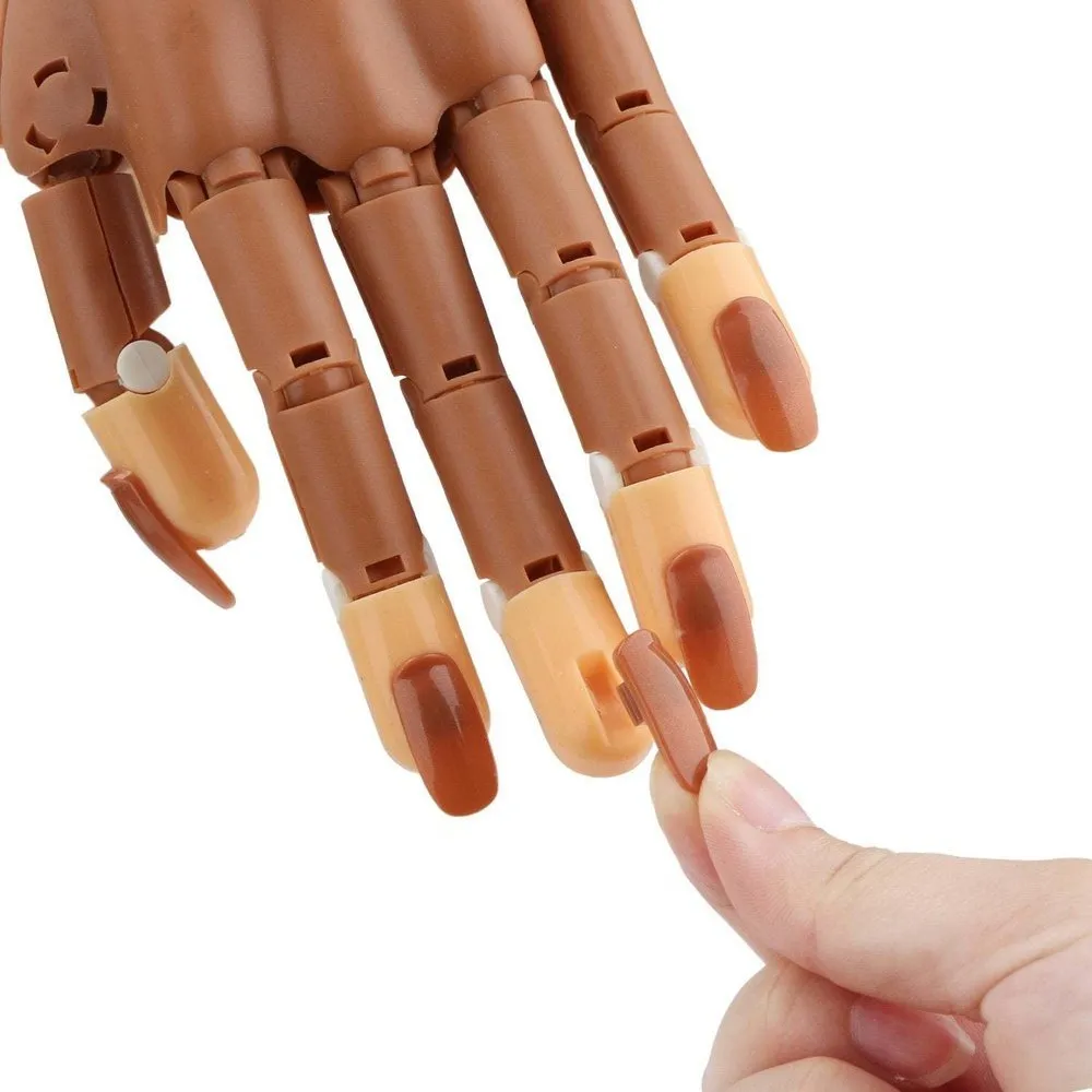Flexible Nail Trainer Practice Hand