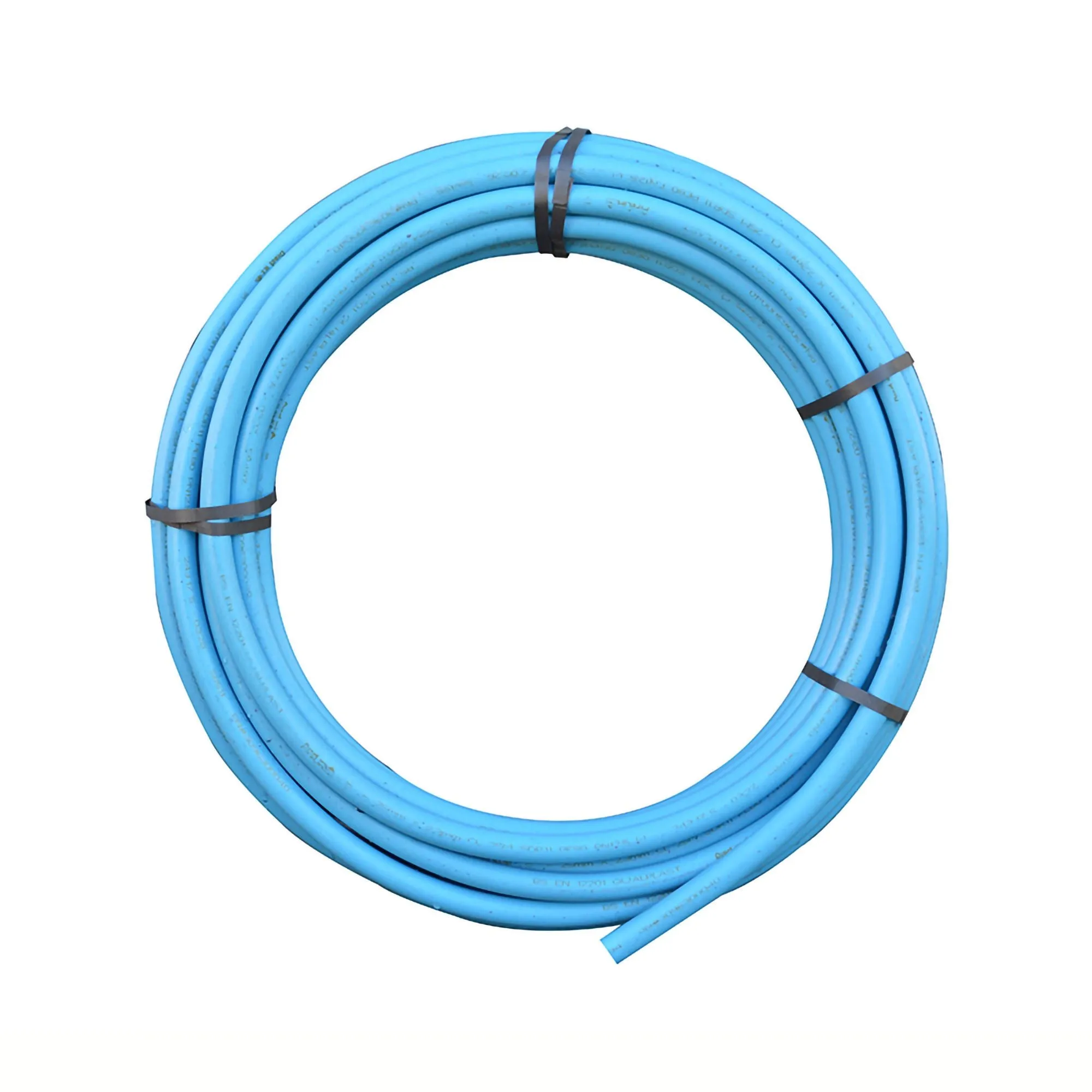 FloPlast MDPE Blue Pipe 20mm x 25m Coil