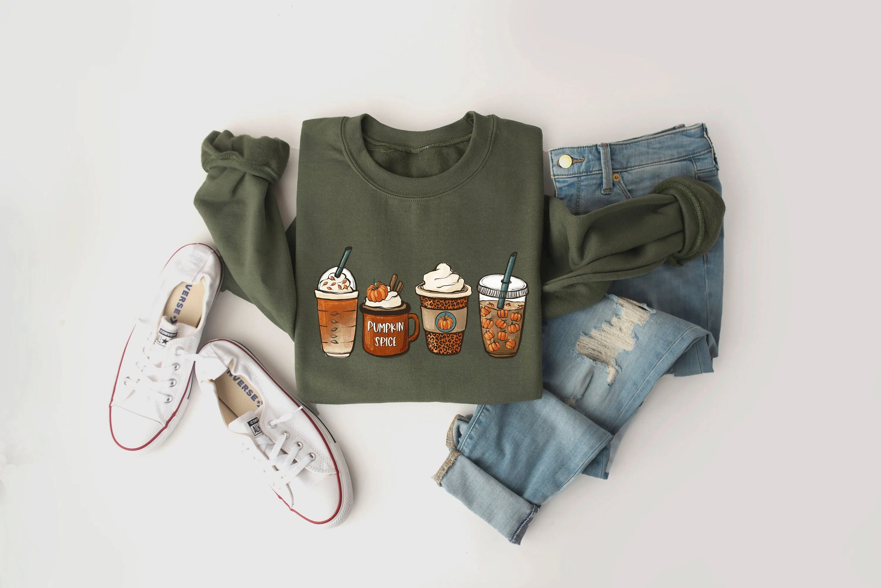 Four Coffee Pumpkin Spice Sweatshirt